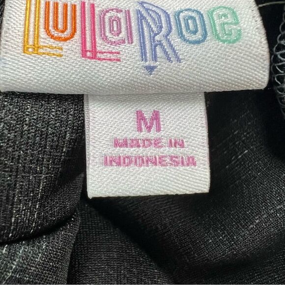 LulaRoe Cassie Floral Gray Pencil Skirt NWT Size M - Picture 10 of 11